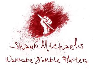 Shaun Michaels Wannabe Zombie Hunter Logo 1